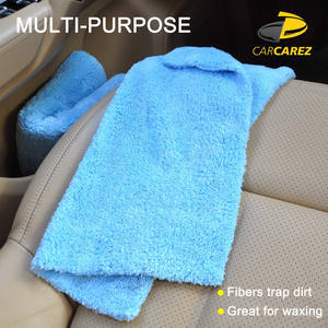 कार Microfiber तौलिया Edgeless-अल्ट्रा मोटी Edgeless Microfiber कार की सफाई कपड़ा ऑटो वैक्सिंग सुखाने चमकाने का ब्यौरा तौलिया - Product Image 3