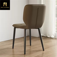 2025 nordique minimaliste personnalisable salon et salle à manger table et chaise ensemble confortable élégante chaise sans bras