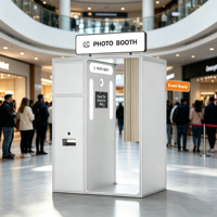 Mesin Photo Booth Self Service Tertutup untuk Foto Korea 2026