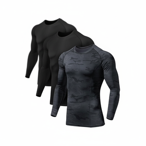 Rash Guard Fight Wear Compresión Impresión completa Camiseta de boxeo MMA Bjj Shirt No Gi Rash Guards - Product Image 1