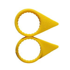 Indicador de sujeción de tuercas 38-50mm Amarillo, marca de inspección de seguridad para fijación de ruedas de camiones y autobuses - Product Image 5