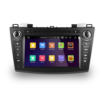 Pemutar DVD Mobil Android 10.0 8 inci 2DIN 4G+64G untuk MAZDA 3 2010 2011 2012 CarPlay DSP Auto GPS RADIO Dashboard Pemutar Media Mobil