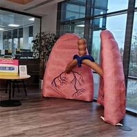 Modèle de poumon humain gonflable géant 3M : Anatomie du poumon pour une meilleure compréhension dans l'éducation médicale, les campagnes de santé et la sensibilisation publique