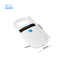 Scanner de micro-puces pour animaux de compagnie, rechargeable, 134,2 kHz, 15 chiffres, scanner d'identification de puce pour animaux de compagnie, animaux, porcs, chiens, chats