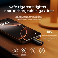 [Sortie d'usine] Allume-cigare mobile Type-C moderne et minimaliste, universel Android, sans fil, coupe-vent, silencieux, de rechange