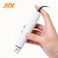 Sonde de pH industrielle haute précision en PTFE, sortie 4-20mA RS485, plage 0-14 pH, pour la surveillance de l'eau et l'utilisation industrielle