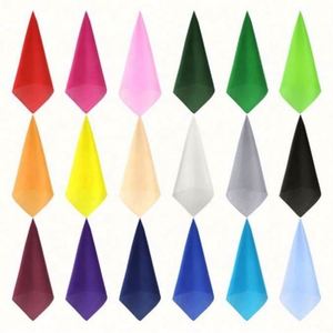 Custom square Cotton Printed <b>Small</b> Handkerchief Cotton Polyester square Bandana for Outside Sport - Product Image 4