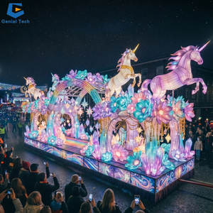 Proyectos de Faroles para Desfiles de Carnaval con Temática de Cristales de Hielo para Eventos Públicos y <span class=keywords><strong>Destinos</strong></span> de Entretenimiento - Product Image 5