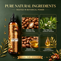 Huile de Batana Naturelle et Biologique pour la Croissance des Cheveux, Teinture pour Traitement du Cuir Chevelu Habesha pour Femmes