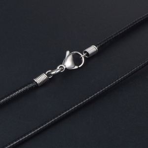 Bracelet tendance pour homme en cuir PU tressé multicouche avec fermoir métallique, bracelet en cuir tressé simple pour promotions - Product Image 3
