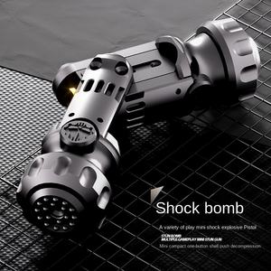 ของเล่นคลายเครียดอิเล็กทรอนิกส์ EDC แบบพกพาข้ามพรมแดน  วัสดุโลหะและพลาสติกทนทาน  รูปทรงมินิสำหรับปืนฉีดน้ำ พร้อมระเบิดช็อค - Product Image 4