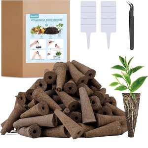 Éponges de croissance organiques de haute qualité pour culture hors-sol, pastilles de tourbe pour semis, cubes de culture riches en nutriments - Product Image 3