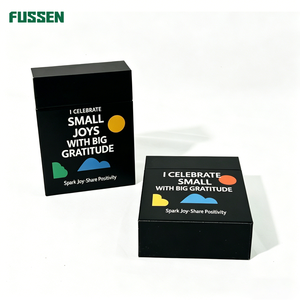FUSSEN Servicio Integral Personalizado, Cartas de Instrucción Impermeables de Alta Gama, Baraja de 52 Piezas, Impresión, Caja de Ensamblaje, Forro de Esponja - Product Image 1