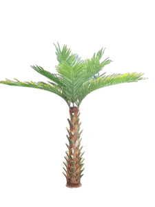 Palmiers artificiels de qualité commerciale, 3 m de haut, écologiques, pour l'aménagement paysager extérieur des hôtels, des centres de villégiature et des plages - Product Image 5