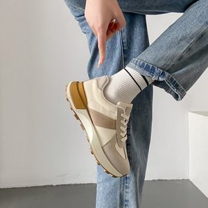 Nouvelles Chaussures <span class=keywords><strong>de</strong></span> Course Légères en Toile pour <span class=keywords><strong>Femme</strong></span>, Version Coréenne, Rehaussantes, Printemps 2026 - Product Image 3