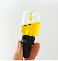 HOPECK 10/15/20/30ML Bouteille en verre pour sérums et huiles essentielles avec compte-gouttes en plastique 18/410 Les Line Collar Pipette pour gouttes oculaires