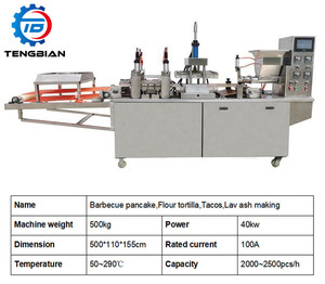 Máquina eléctrica completamente automática para hacer tortillas de pollo/Roti Maker Shawarma pan para restaurante de parrilla de kebab - Product Image 2