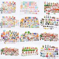 Figurines en résine 3D mini champignons, succulentes et cactus, mini plantes en pot pour jardin botanique miniature, pour loisirs créatifs DIY (pâte à modeler et slime), vente en gros