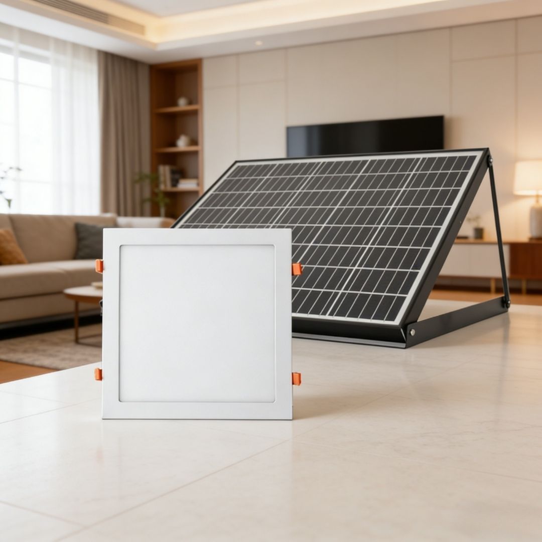 Indoor Solar Ceiling Light with Skylight LED Technology High-Brightness Solar Lights for Home & House Interior Illumination