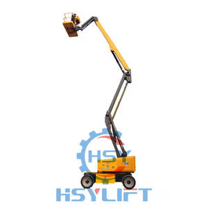 पेड़ ट्रिमिंग 15 मीटर इलेक्ट्रिक टेलीस्कोपिक बूम लिफ्ट कॉम्पैक्ट 30 मीटर निर्माण बूम लिफ्ट - Product Image 1