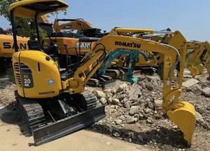 Mini-pelleteuse d'occasion KOMATSU PC20 PC20MR 2T PC 20MR 35 40 55 70 78 en stock à vendre - Product Image 3