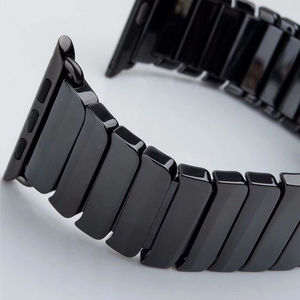 Bracelet en céramique IVANHOE pour <span class=keywords><strong>Apple</strong></span> <span class=keywords><strong>Watch</strong></span> <span class=keywords><strong>4</strong></span> 5 6 44mm 40mm pour iwatch série 3 2 Bracelet à boucle en acier inoxydable - Product Image 3