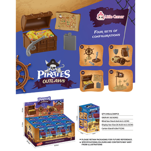 Boîte Mystère Pop Art Figurine de Collection Petit Garçon Pirate PVC ABS Accessoires Figurine d'Action Boîte Surprise Promotion Jouet Bonbon - Product Image 3
