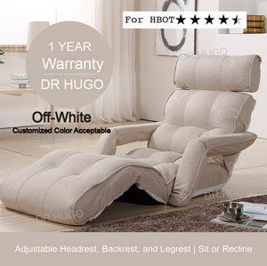 DR.HUGO Canapé convertible moderne style décontracté, lit pliant en tissu lavable pour chambres hyperbares 1.5ATA - Product Image 5