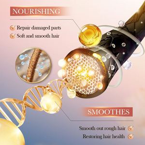 SADOERプライベートブランド 天然ローズヒップオイル ヘアケア エッセンシャルオイル くせ毛抑制 栄養トリートメント ヘアセラム 全髪質対応 - Product Image 4