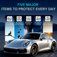 Film de protection de phares 7,5 mil, qualité supérieure, auto-réparant, anti-jaunissement, film transparent PPF, film de protection de peinture TPU pour toutes les voitures