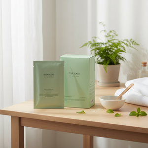 Mixsoon High Quality Green Cica Modeling Facial Masks Pack 5ea Good Quality - Product Image 2