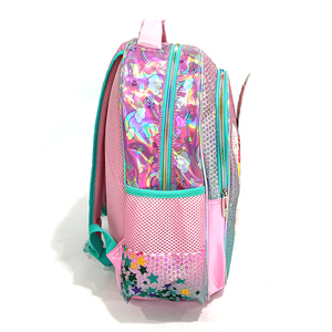 Mode enfants <span class=keywords><strong>imprimer</strong></span> mignon licorne sac enfants sac à dos et boîte à lunch ensembles sac d'école pour les filles - Product Image 3