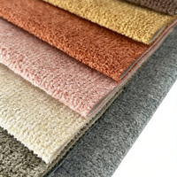 Tissu en velours Phoenix de haute qualité avec une texture douce et agréable pour la peau, adapté aux textiles d'ameublement et aux rideaux