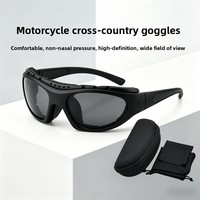 Lunettes de protection tout-terrain anti-poussière, anti-vent et anti-UV pour la conduite en extérieur