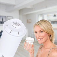 Cartouche de remplacement de filtre à eau alcaline, bloc de charbon actif, cartouche de filtre à eau