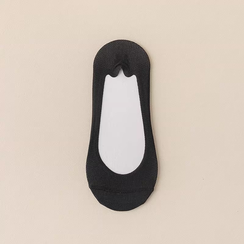 Women's contact lenses [Ice Silk Mesh - Black]
