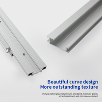 Accessoires pour rail coulissant télescopique à installation latérale inversée, avec porte escamotable rotative dissimulée pour armoire en acier
