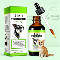 Fournisseur chinois de gouttes aromatisées au saumon pour soulager les troubles de l'estomac, gouttes probiotiques pour l'intestin