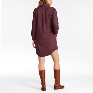 Robe chemise décontractée d'été en denim délavé style Heritage, avec broderie florale ajourée en dentelle, teinte en pièce, taille naturelle - Product Image 2