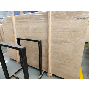 Modern Style Indoor Wall Decoration Dining Room Tables Outdoor Living Room Exterior Honed Cream White Travertine Slabs - Product Image 4