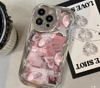 Journal Papillon Anime Dur Téléphone Cas Pour iPhone 16 15 14 13 12 11 X XR XS 7 8 Plus Pro Max iPhone13 Mini ProMax étui