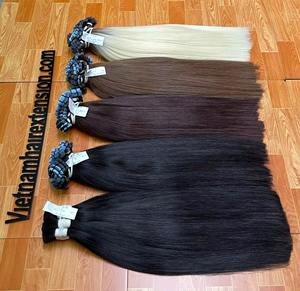 Luxury Double Drawn Tape in Human Hair <b>Extensions</b> Vietnamese Virgin Hair Natural Black Multi Textures <b>Cheap</b> Price - Product Image 4