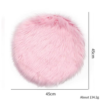 Accessoire de pose pour nail art inspiré d'Instagram, tapis en maille moelleuse en tissu pelucheux en forme de cœur pour diffusion en direct