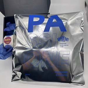 Custom LOGO Printed Poly Silver Shipping Mailer <b>Clothing</b> Metallic Mailing <b>Bags</b> - Product Image 2