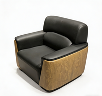 Fauteuil de bureau individuel moderne en similicuir |   Siège de réception professionnel pour salle de réunion, hôtel, hôpital, bureau à domicile