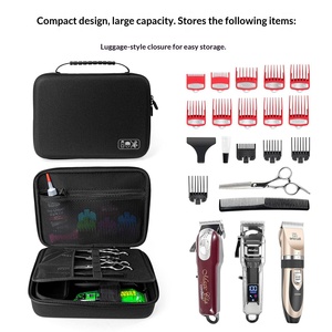 Sac de rangement EVA pour tondeuses à cheveux, outils et accessoires pour <span class=keywords><strong>Hatteker</strong></span>/Oneisal/Wahl5Star/Andis - Product Image 4