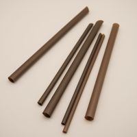 Pailles jetables en PLA en gros, compostables et écologiques pour café, jus, lait, thé et autres boissons