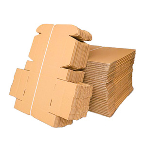 Sản xuất bán buôn hộp giấy sóng biểu tượng tùy chỉnh in ba lớp quần áo sóng vận chuyển hộp bưu phẩm - Product Image 4