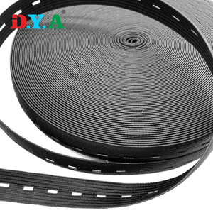 Stock direct d'usine noir <span class=keywords><strong>20mm</strong></span> 25mm bandes élastiques boutonnières réglables pour femme enceinte bébé couche à l'aide de pantalon ceinture - Product Image 5