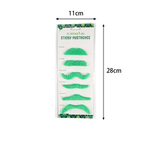 Hot bán St. Patrick của ngày Nguồn cung cấp bên tự dính mới lạ màu xanh lá cây ria trang phục cho Fiesta Masquerade - Product Image 2